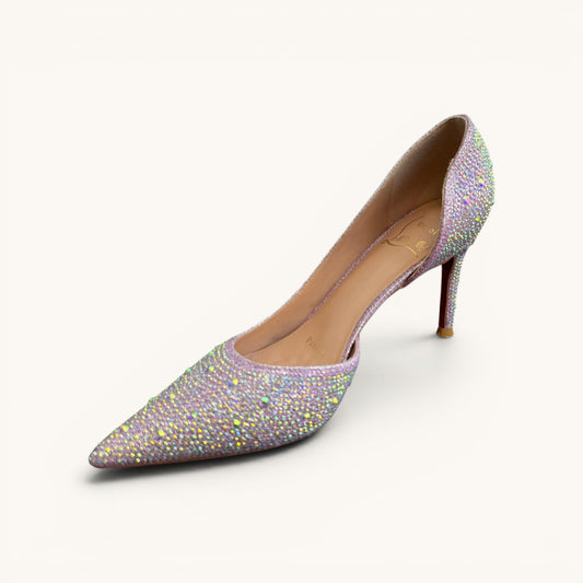 Taco Zapato Elegante con detalle en brillos