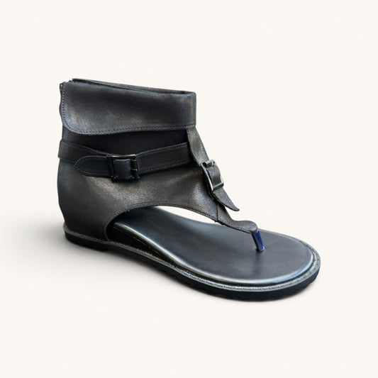 Bota corta Sandalia con correa delante