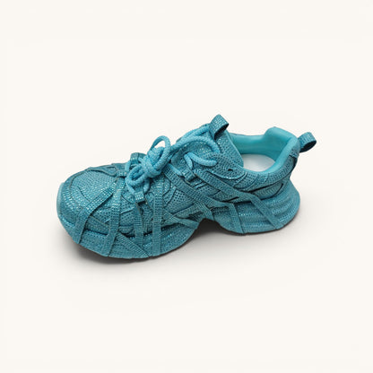 Zapatilla con brillo Gali A - cood 3566