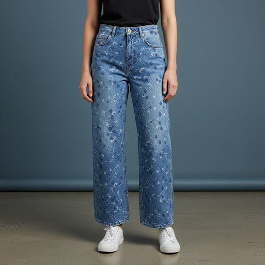 Pantalones Jeans con diseño