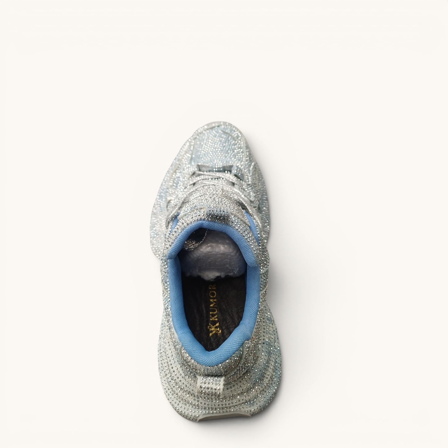 Zapatilla con Brillo Plataforma (Cod. 3588)