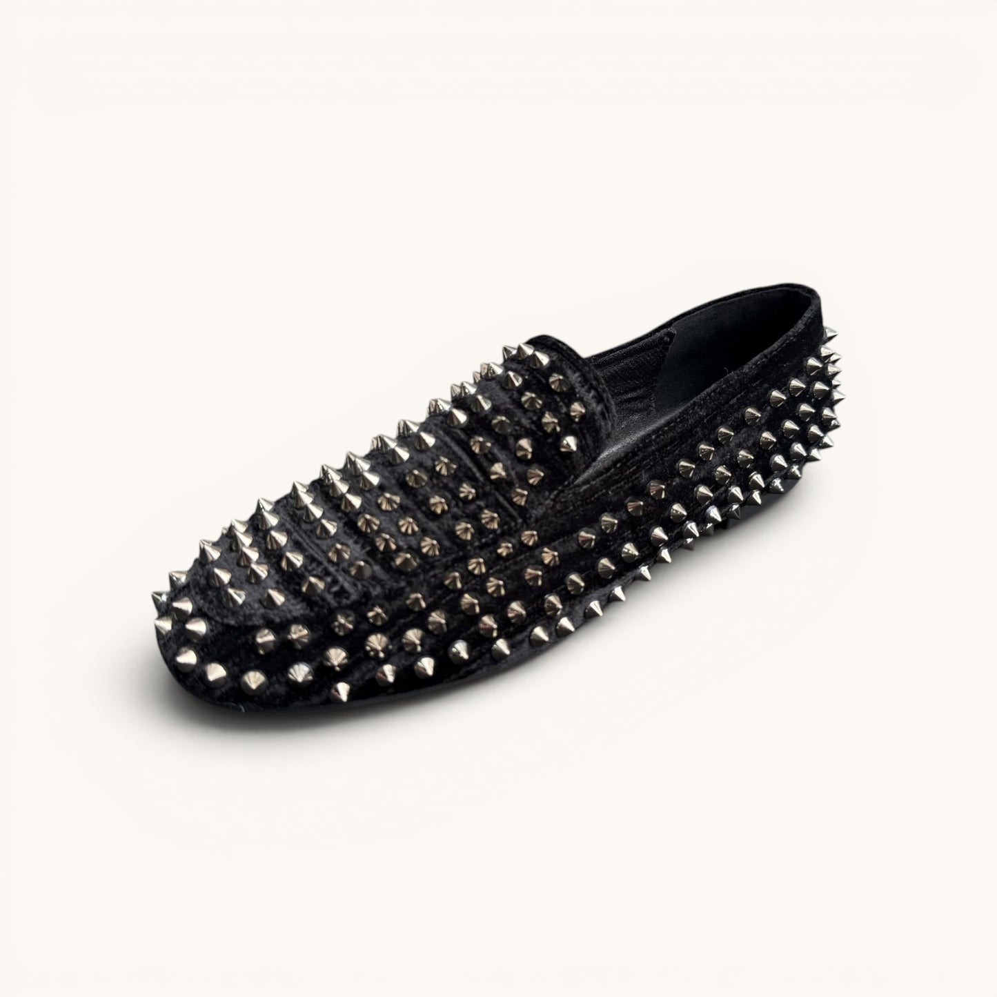 Mocasines Semi elegante detalles en tachas