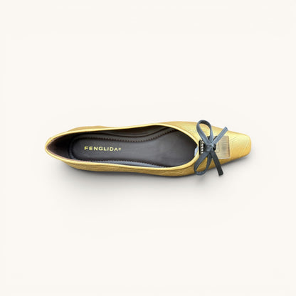 Mocasines con detalle en cinta