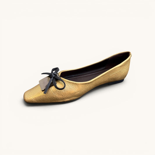 Mocasines con detalle en cinta