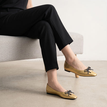 Mocasines con detalle en cinta