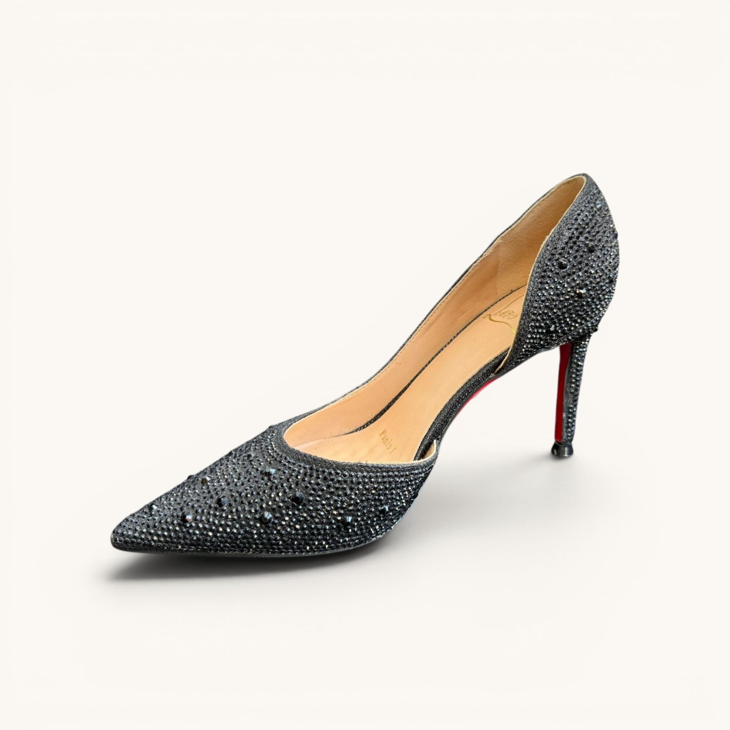 Taco Zapato Elegante con detalle en brillos