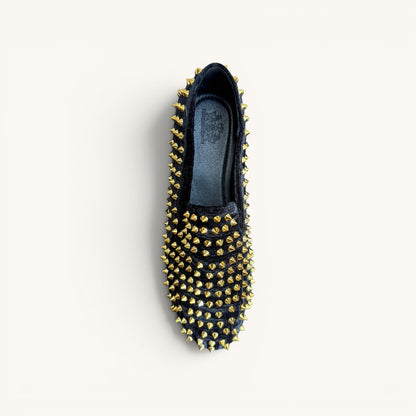 Mocasines Semi elegante detalles en tachas