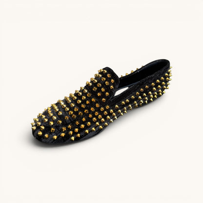 Mocasines Semi elegante detalles en tachas