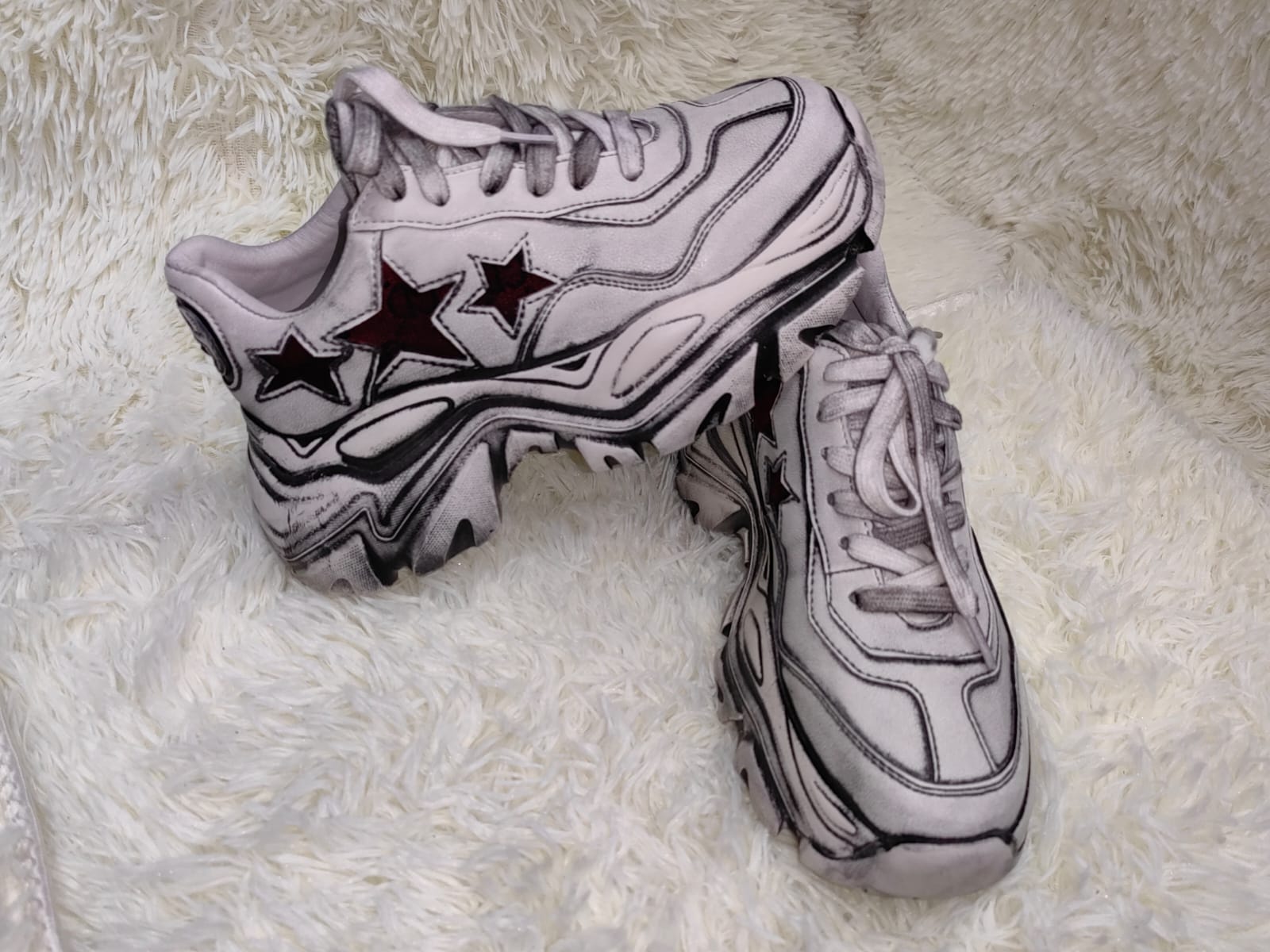 Zapatilla con plataforma