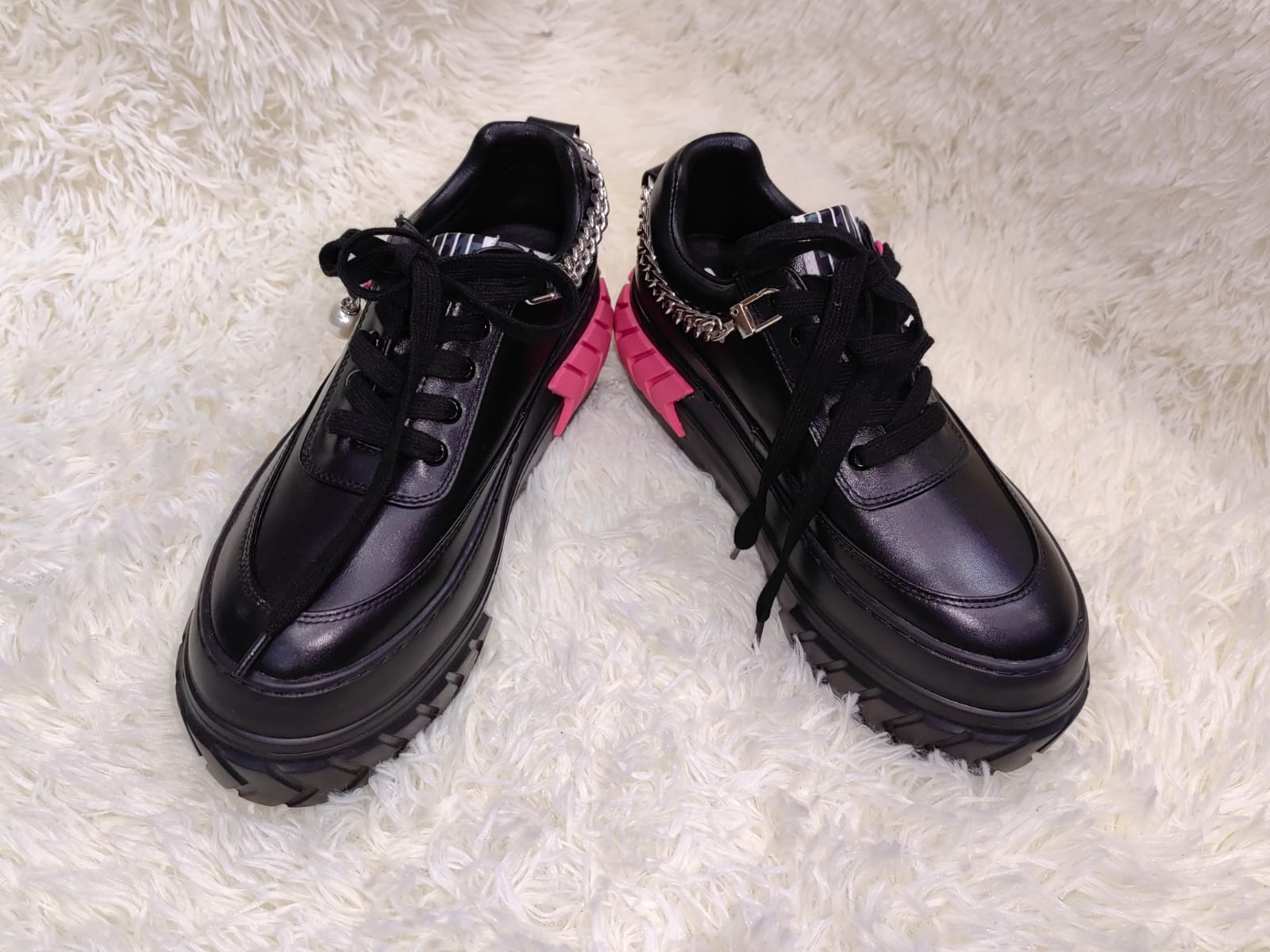 Zapatilla plataforma Corta