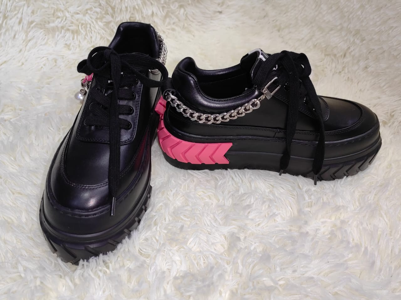 Zapatilla plataforma Corta