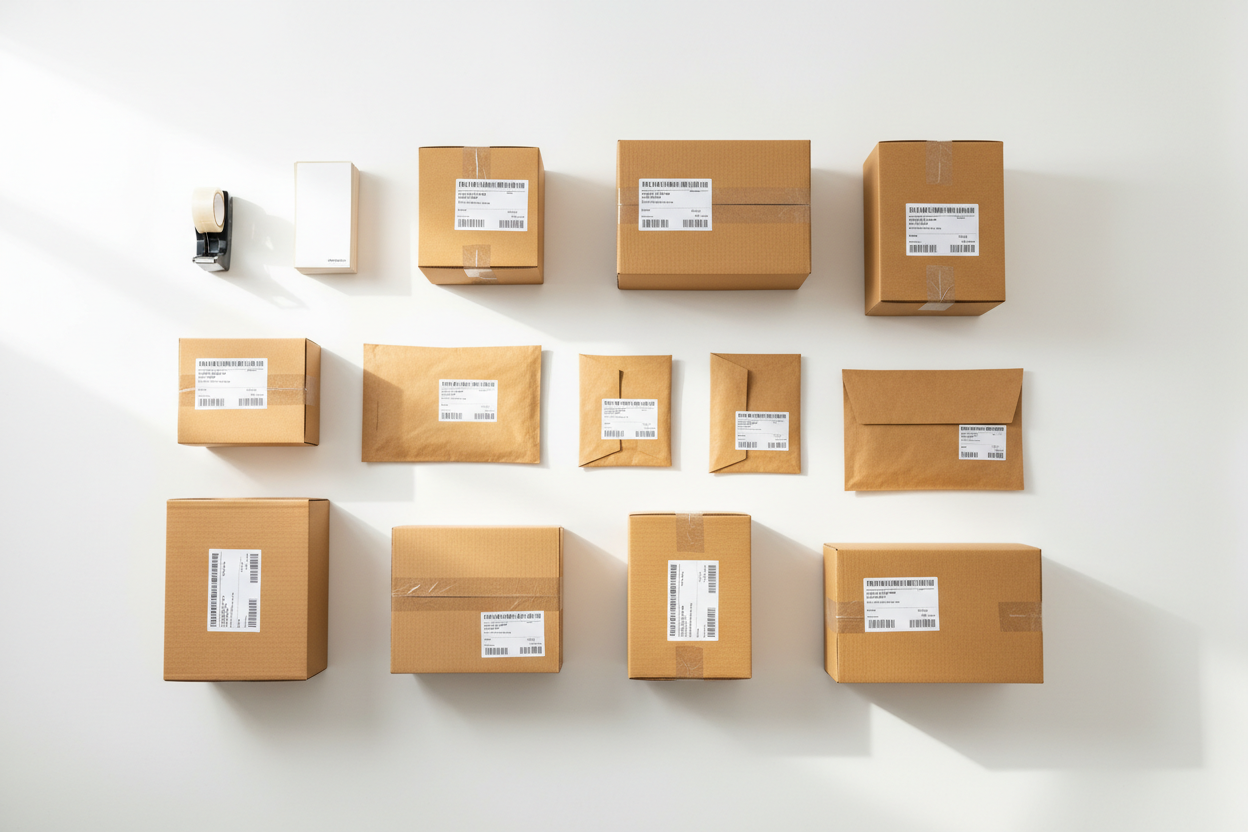 Cajas listas para envío